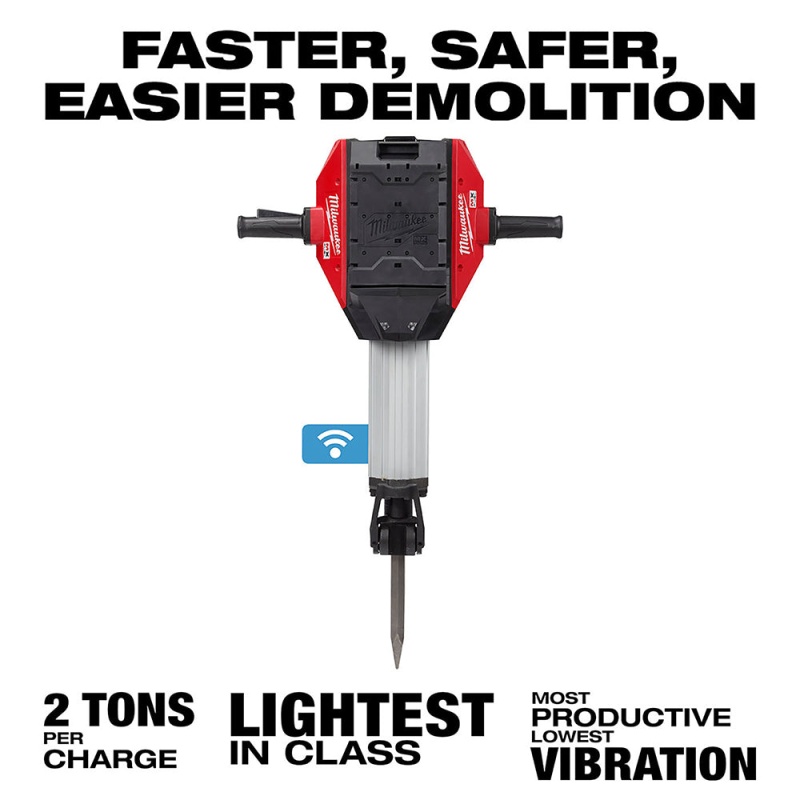 Milwaukee MXF368-1XC MX FUEL Breaker with Chisels Cart Battery Pack and Charger - Image 3