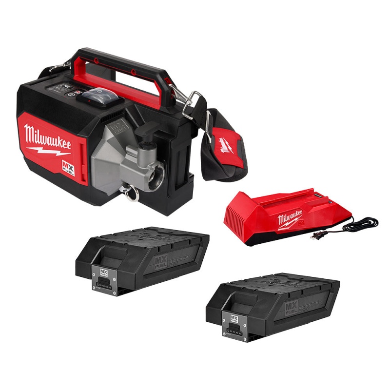 Milwaukee MXF370-82XC MX FUEL Cordless Heavy Duty Concrete Vibrator - Recon