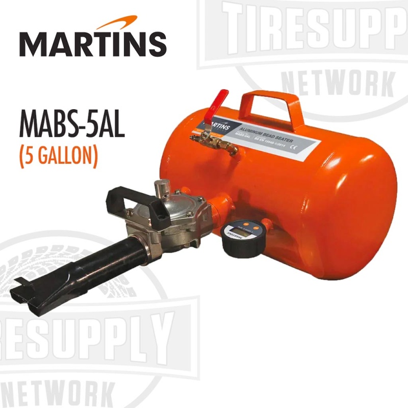 Martins | Automatic Release Bead Seater 5 Gallon Ultra-Light Aluminum Tank (MABS-5AL)