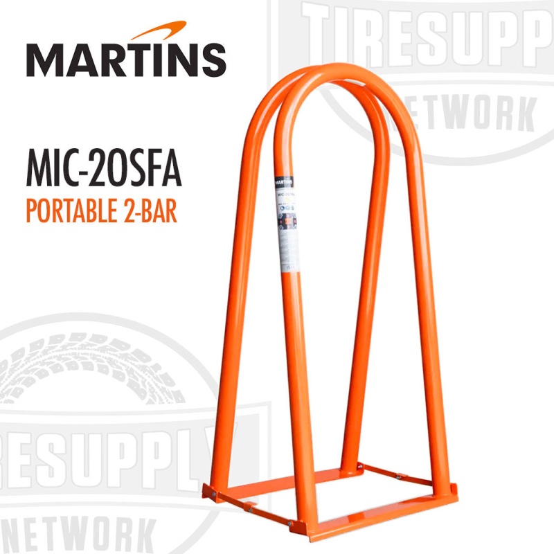 Martins | Portable 2-Bar Tire Inflation Cage - One Size Fits All (MIC-2OSFA) - Image 2