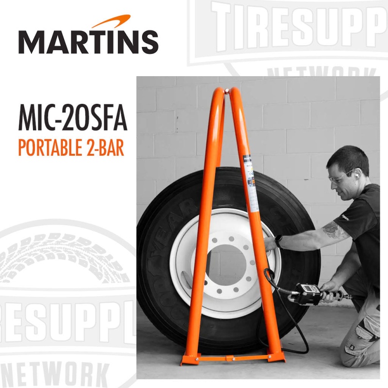 Martins | Portable 2-Bar Tire Inflation Cage - One Size Fits All (MIC-2OSFA) - Image 7