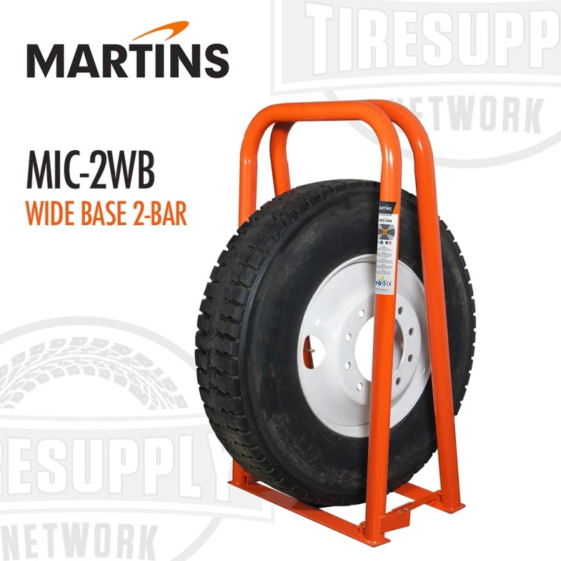 Martins | Wide-Base Portable 2-Bar Tire Inflation Cage (MIC-2WB)