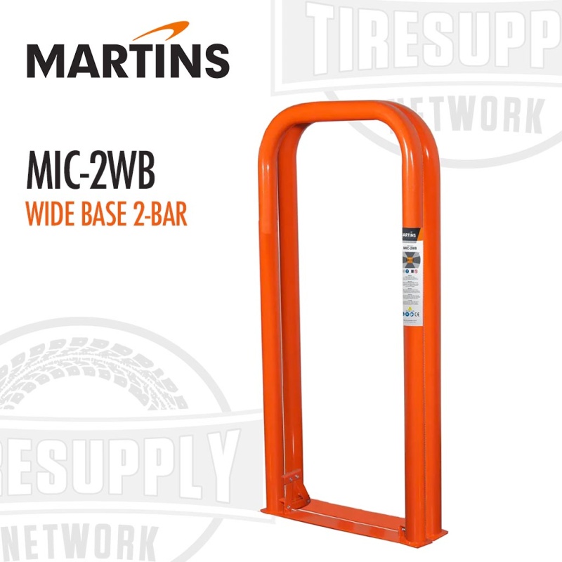 Martins | Wide-Base Portable 2-Bar Tire Inflation Cage (MIC-2WB) - Image 3