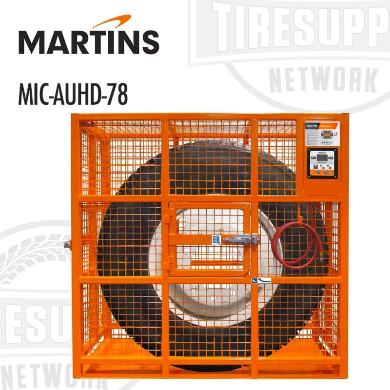 Martins | Automatic Heavy Duty Truck & OTR Tire Inflation Cage 78?? (MIC-AUHD-78)