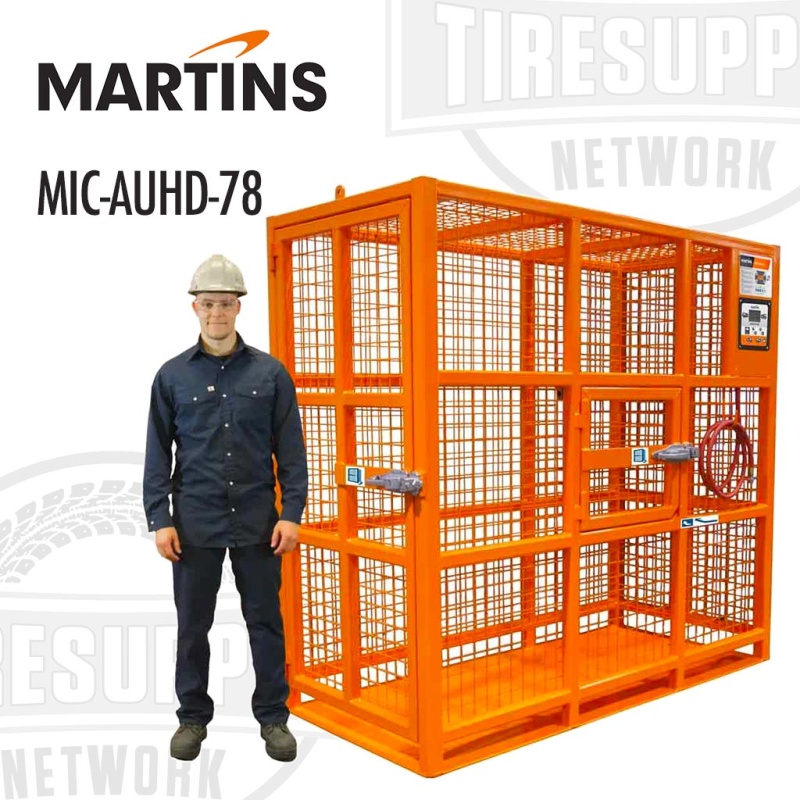 Martins | Automatic Heavy Duty Truck & OTR Tire Inflation Cage 78?? (MIC-AUHD-78) - Image 2