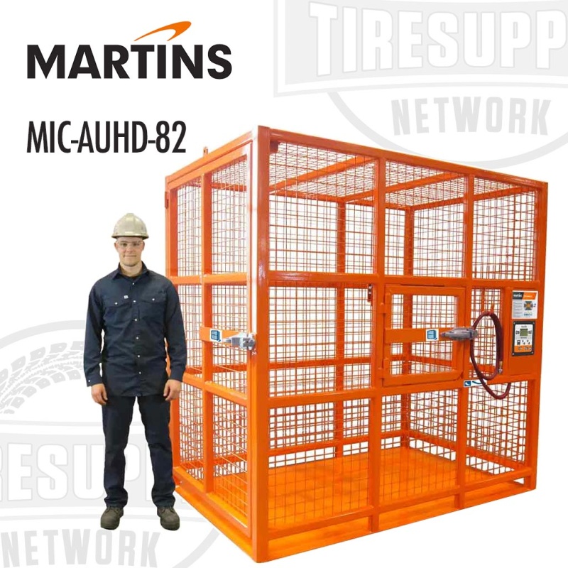 Martins | Automatic Heavy Duty Earthmover & OTR Tire Inflation Cage 82?? (MIC-AUHD-82) - Image 2