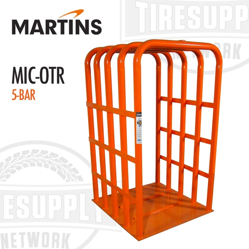 Martins | Heavy Duty OTR 5-Bar Tire Inflation Cage (MIC-OTR) - Image 2