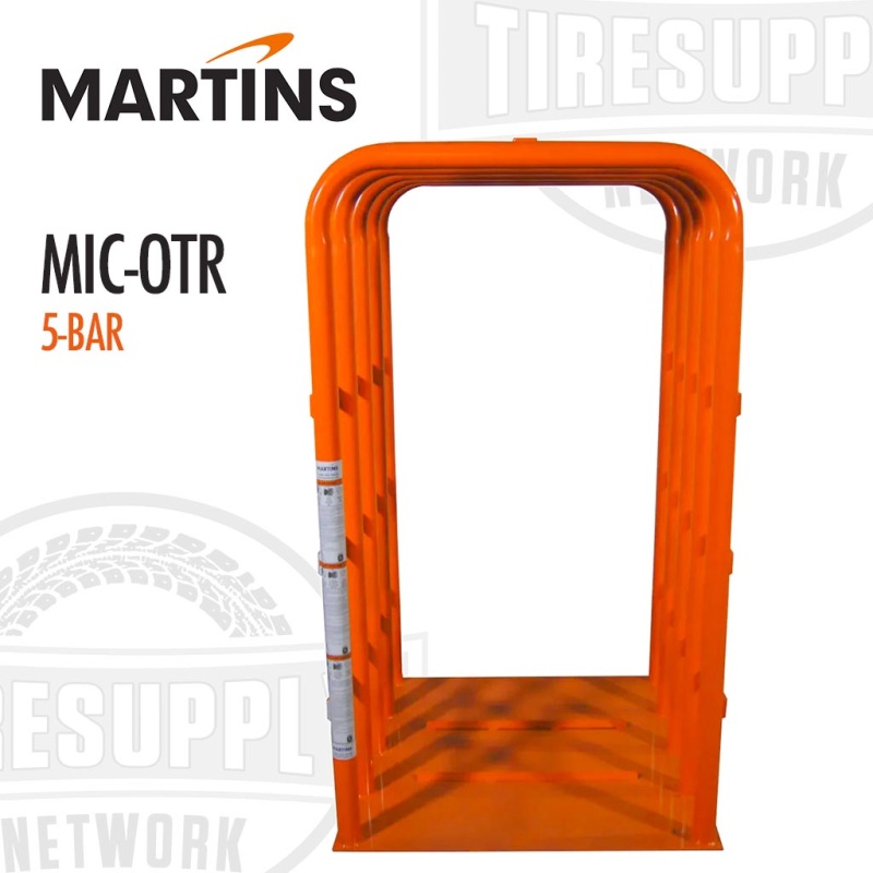 Martins | Heavy Duty OTR 5-Bar Tire Inflation Cage (MIC-OTR) - Image 4