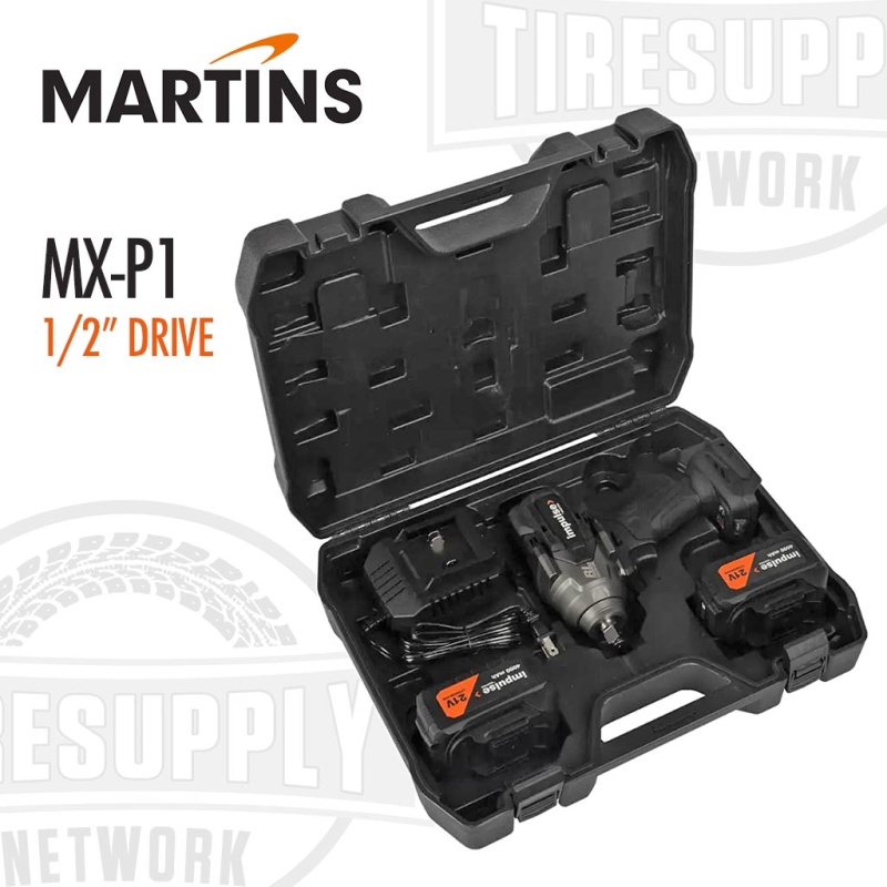 Martins | Impulse 1/2?? Drive Cordless Rechargeable Battery Impact Wrench 797 ft-lbs (MX-P1) - Image 2