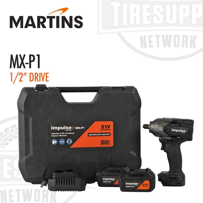 Martins | Impulse 1/2?? Drive Cordless Rechargeable Battery Impact Wrench 797 ft-lbs (MX-P1) - Image 6