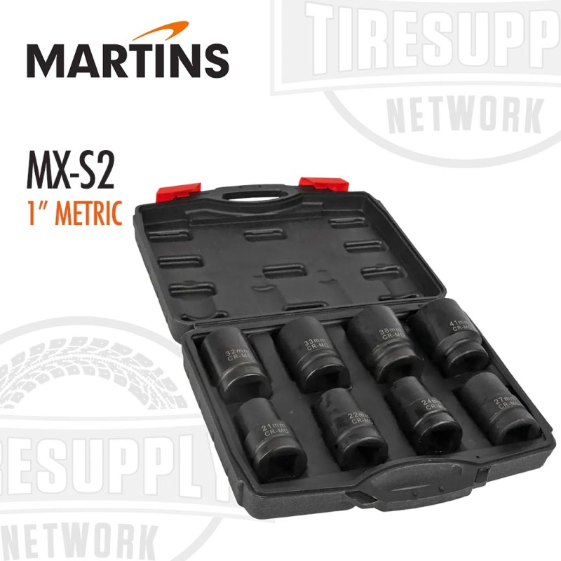 Martins | Impulse 1?? Drive 8-Piece Metric Impact Socket Set (MX-S2) - Image 3