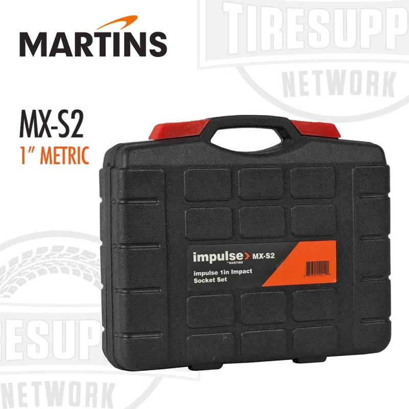 Martins | Impulse 1?? Drive 8-Piece Metric Impact Socket Set (MX-S2) - Image 4