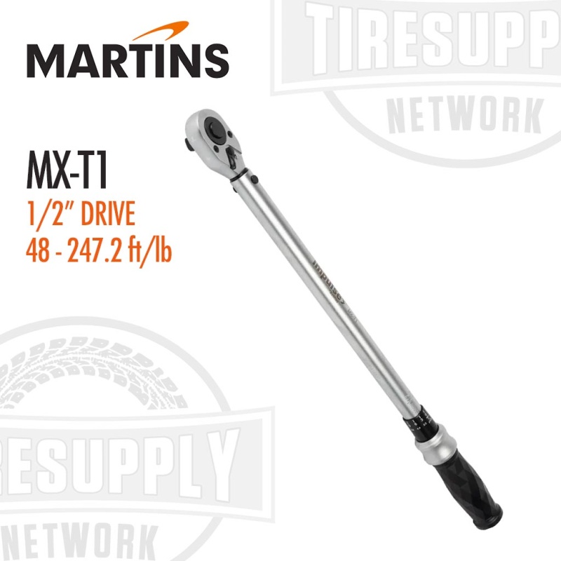 Martins | Analog Torque Wrench 1/2?? Drive 48-247 ft-lbs (MX-T1)