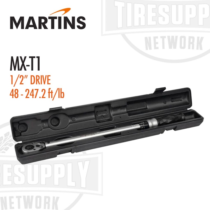 Martins | Analog Torque Wrench 1/2?? Drive 48-247 ft-lbs (MX-T1) - Image 2