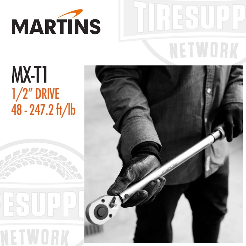 Martins | Analog Torque Wrench 1/2?? Drive 48-247 ft-lbs (MX-T1) - Image 3