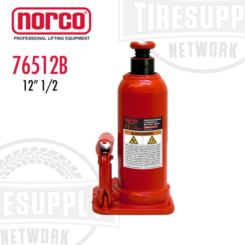 Norco | 12 1/2 Ton Short Bottle Jack (76512B)