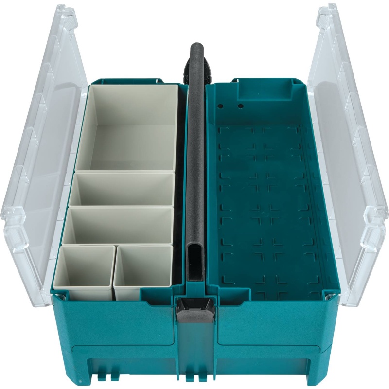 Makita P-84137 MAKPAC Reinforced Interlocking Storage Box w/ Inserts - Image 4