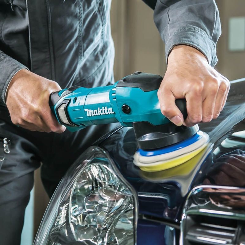 Makita PO5000CX2 5-Inch 6800-Opm Electric Dual Action Random Orbit Polisher Kit - Image 3