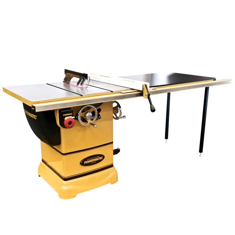 Powermatic PM1000 Tablesaw 52" RIP Accu-Fence 1-3/4HP 1PH 115V - 1791001K