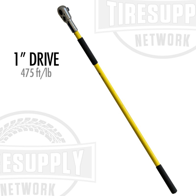 Preset Truck Clicker Style Lug Nut Torque Wrench - 475 ft-lbs 1?? Drive (168-47502)