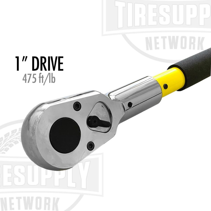 Preset Truck Clicker Style Lug Nut Torque Wrench - 475 ft-lbs 1?? Drive (168-47502) - Image 2