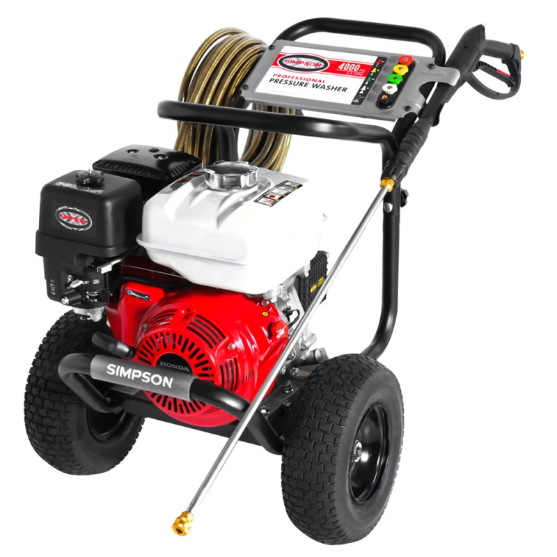 Simpson 60869 4000 Psi 3.5 Gpm Gas Powered Monster Powershot Pressure Washer