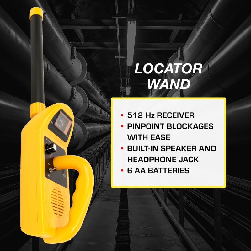 Video Snake SWJ-512R 512hz Reciever Locater Transmitter Wand - Image 4