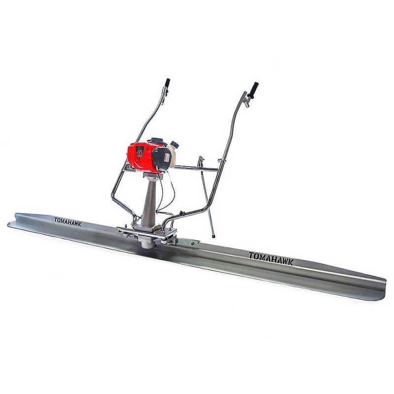 Tomahawk PowerTVSA-H + TSB12-P 12ft Blade 1.8 HP GX35 Honda Power Screed Tool