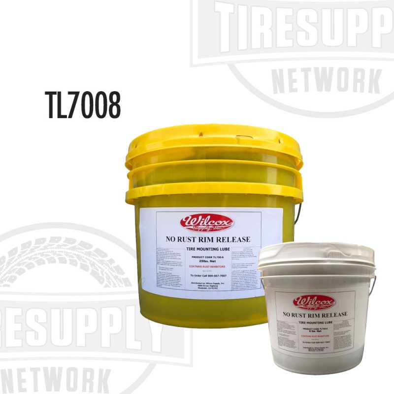 No Rust Rim Release Tire Mounting Lube - Choose 8 lb or 25 lb Bucket (TL7008)