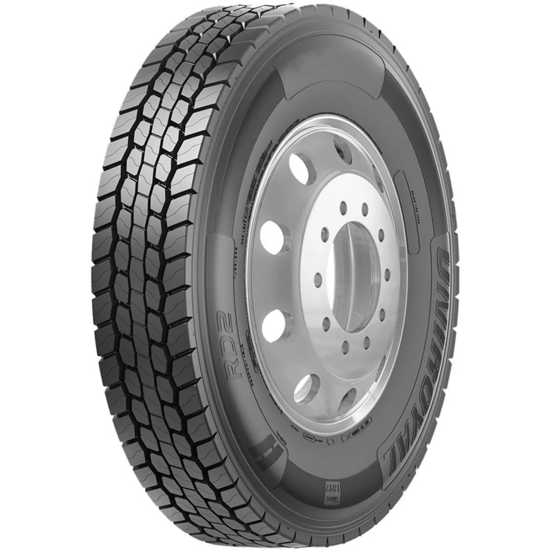 Set of 2 Tires 11R24.5 Uniroyal RD2 Drive Open Shoulder 16 Ply Load H 149/146 L