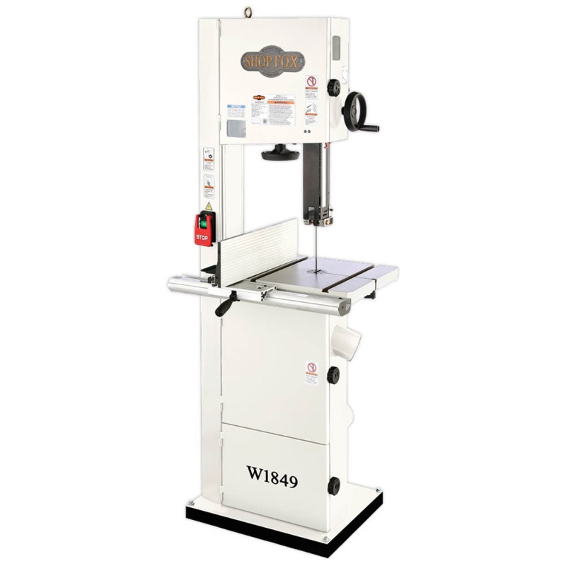 Shop Fox W1849 14-Inch 220-Volt 2 HP Heavy Duty Versatillity Resaw Bandsaw