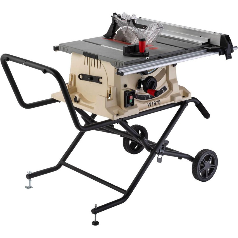 Shop Fox W1875 2 HP Benchtop Table Saw w/ Stand - Image 2