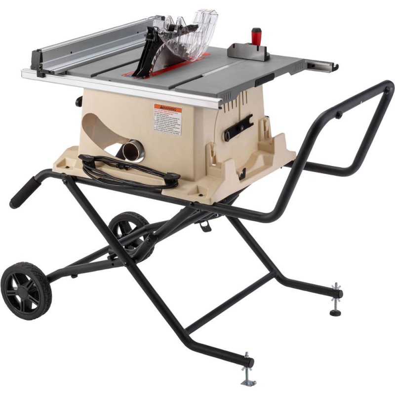 Shop Fox W1875 2 HP Benchtop Table Saw w/ Stand - Image 3