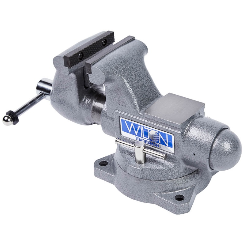 Wilton 28805 4.5-Inch Reversible Top Jaw Round Tradesman Vise - Image 2