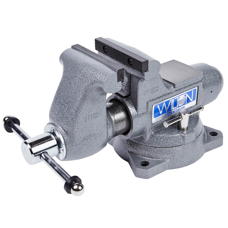 Wilton 28805 4.5-Inch Reversible Top Jaw Round Tradesman Vise - Image 3