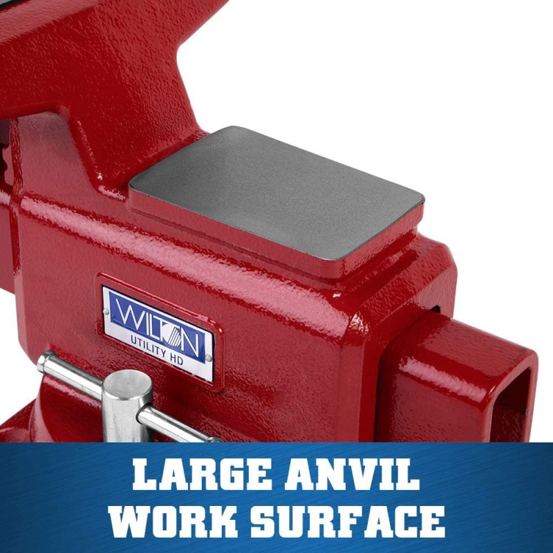 WILTON 28816 8" Jaw Utility Workshop Vise w/ 8.5" Opening 4.5" Throat Depth - Image 6