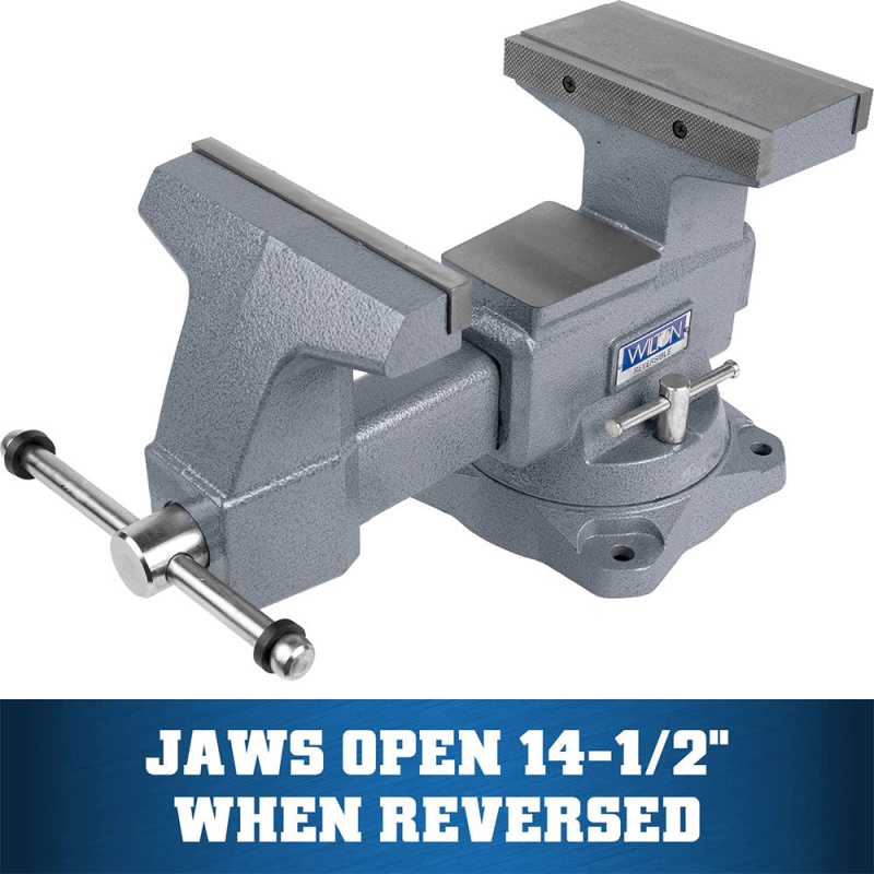 WILTON 28823 8" Jaw Reversible Mechanic Vise 9.5"/11.75" Opening 5" Depth - Image 8