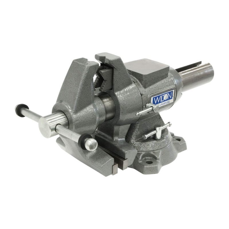 Wilton 28824 5.5" Jaw Heavy Duty Multi-Purpose Vise w/ Rotating Head Base - Image 2