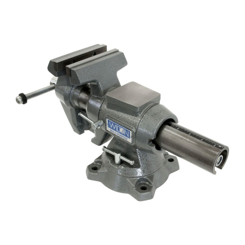 Wilton 28824 5.5" Jaw Heavy Duty Multi-Purpose Vise w/ Rotating Head Base - Image 4