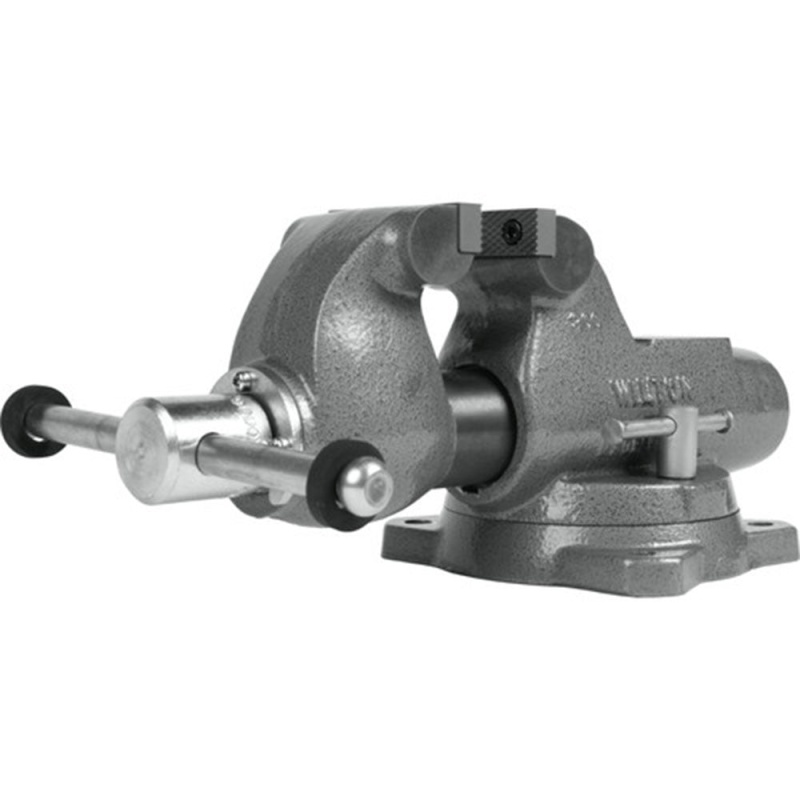 Wilton 28830 300S 3" Machinist Jaw Round Channel Vise w/ Swivel Base - Image 4