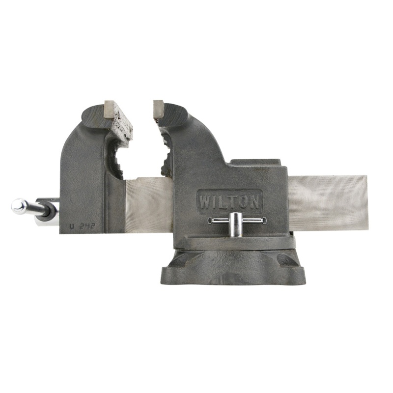 Wilton WS6 6" Jaw Shop Vise w/ Swivel Base 6" Opening 3.5" Depth - 63302 - Image 2