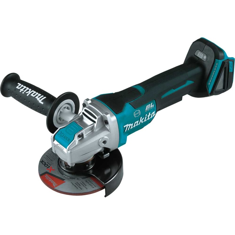 Makita XAG26Z 18V LXT 4-1/2?? / 5" Paddle Switch X-LOCK Angle Grinder - Bare Tool