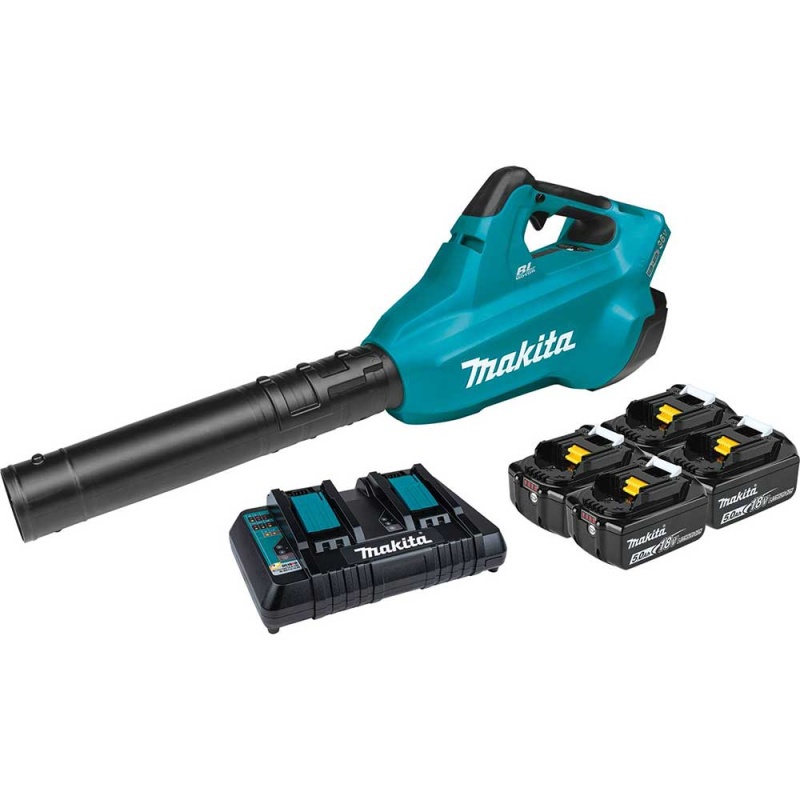 Makita X2 XBU02PT1 36-Volt 5.0Ah LXT Lithium-Ion Cordless Brushless Blower Kit