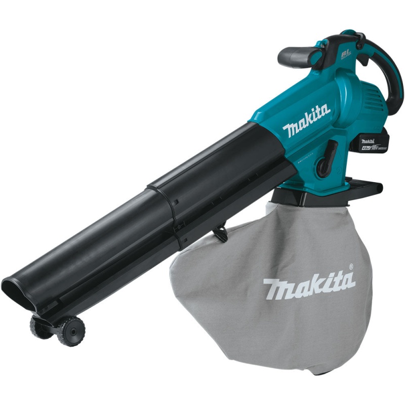 Makita XBU07SM1 18V LXT Brushless Cordless Blower / Vacuum Mulcher Kit - Image 3