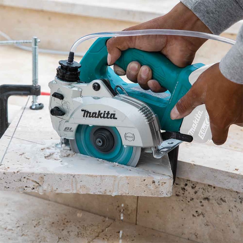 Makita XCC01Z 18V LXT 5" Li-Ion Brushless AWS Wet/Dry Masonry Saw - Bare Tool - Image 5