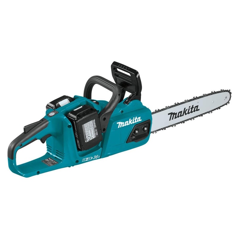 Makita XCU07PT 36 Volt X2 14 Inch 5.0Ah Cordless Chainsaw Kit w/ 2 Batteries - Image 6