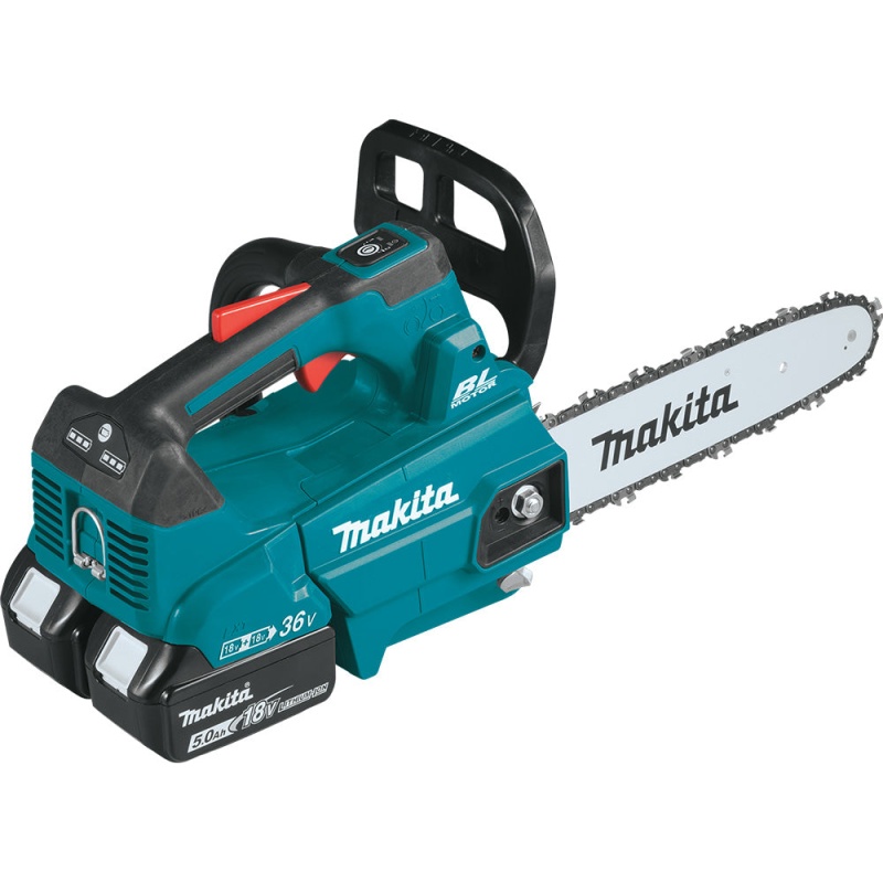 Makita XCU08PT 18V X2 36V 14" Li-Ion Brushless Top Handle Chain Saw Kit - Image 2