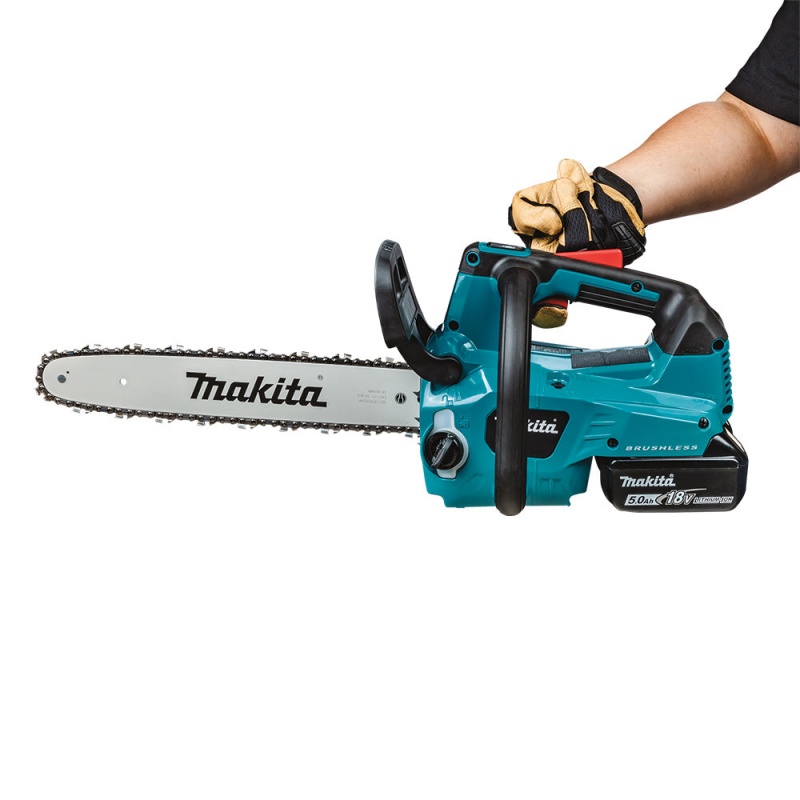 Makita XCU08PT 18V X2 36V 14" Li-Ion Brushless Top Handle Chain Saw Kit - Image 4