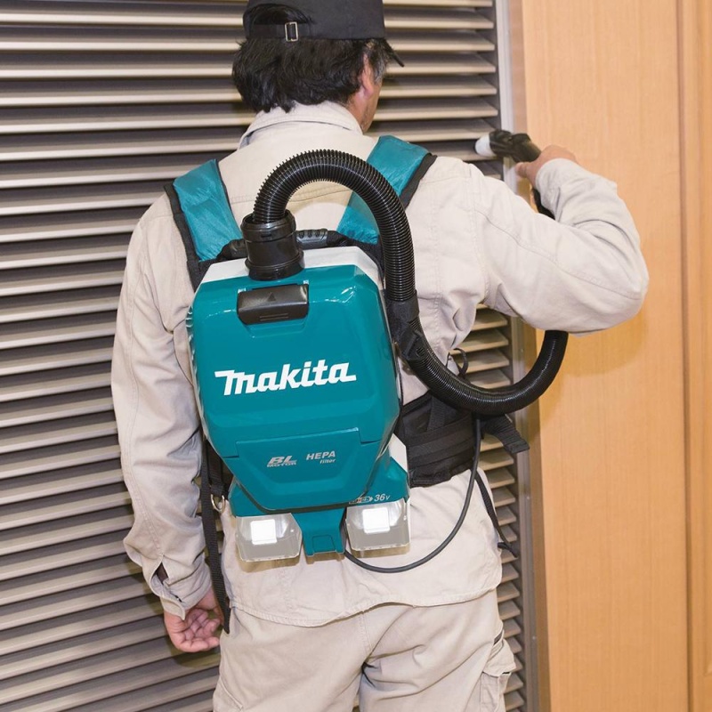 Makita XCV09Z 36 Volt X2 1/2 Gallon Brushless Backpack Dry Vacuum, Bare Tool - Image 3