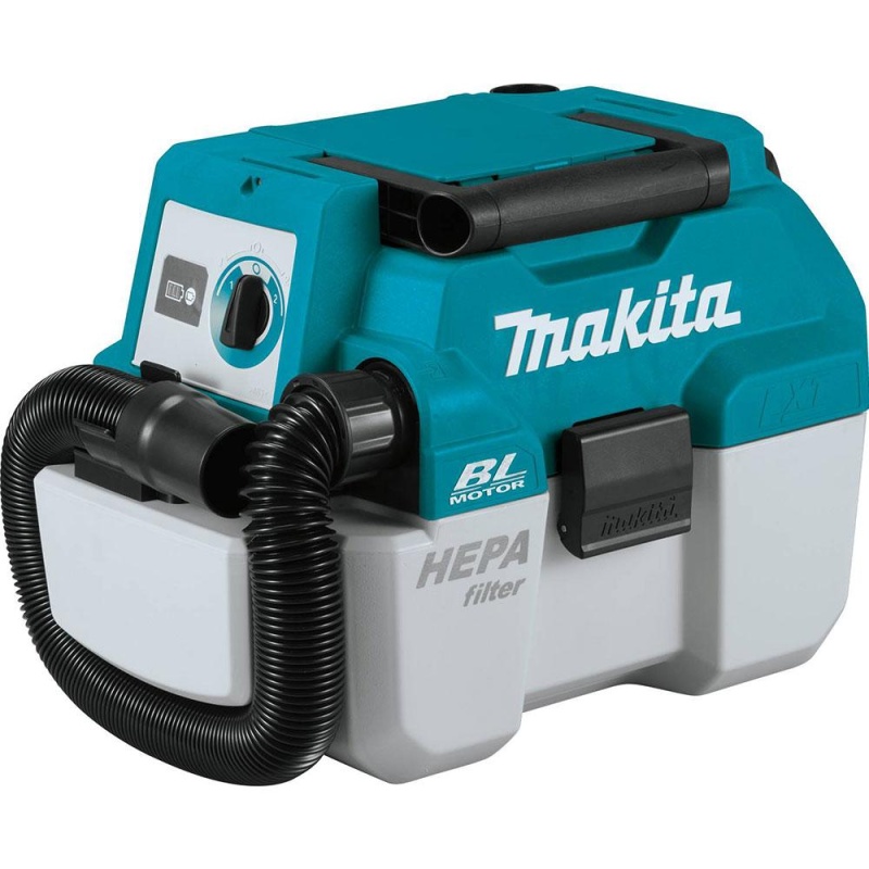 Makita XCV11Z 18 Volt 2 Gallon Brushless Wet/Dry Dust Extractor/Vacuum,Bare Tool